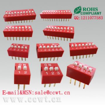 2-12Position Slide Type Dip Switch